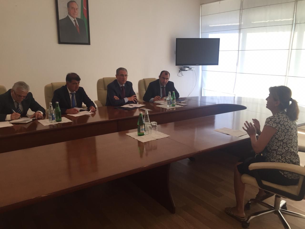 Ekologiya və Təbii Sərvətlər naziri Şabran şəhərində vətəndaşları qəbul etdi  - FOTO